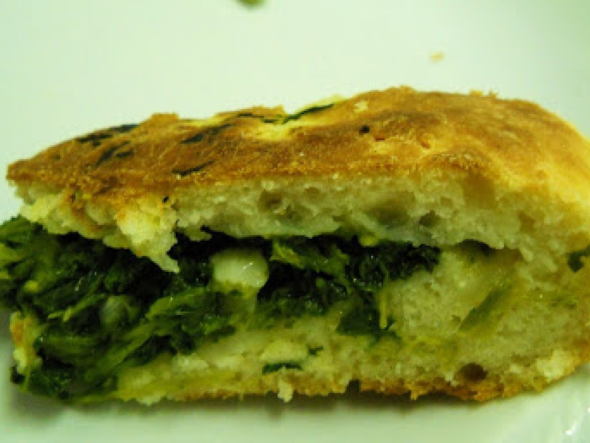FOCACCIA CON LE RAPE SALENTINA, foto 2
