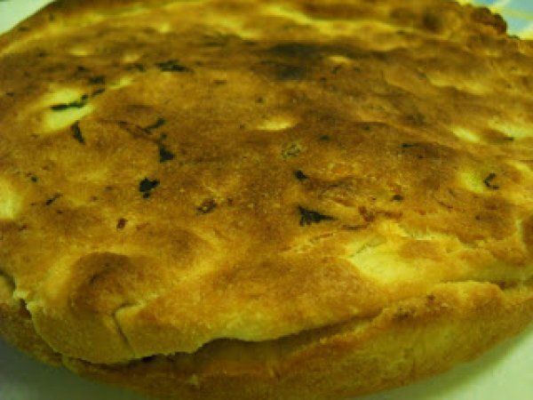 FOCACCIA CON LE RAPE SALENTINA