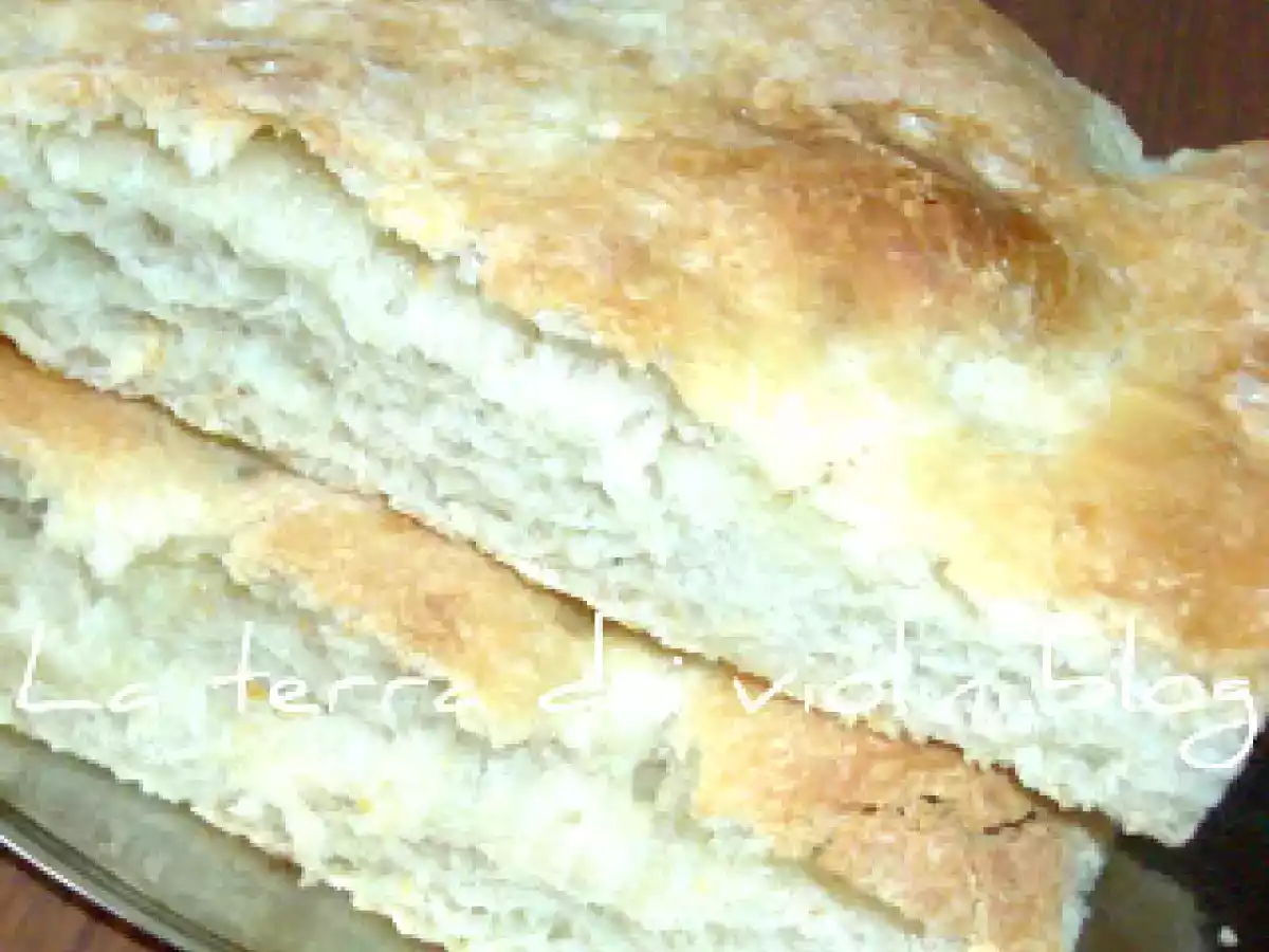 Focaccia con lievito madre