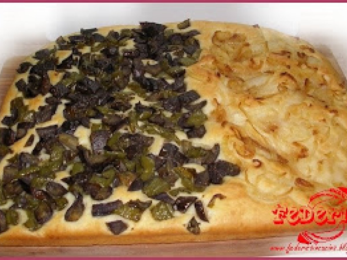 Focaccia con panna bigusto