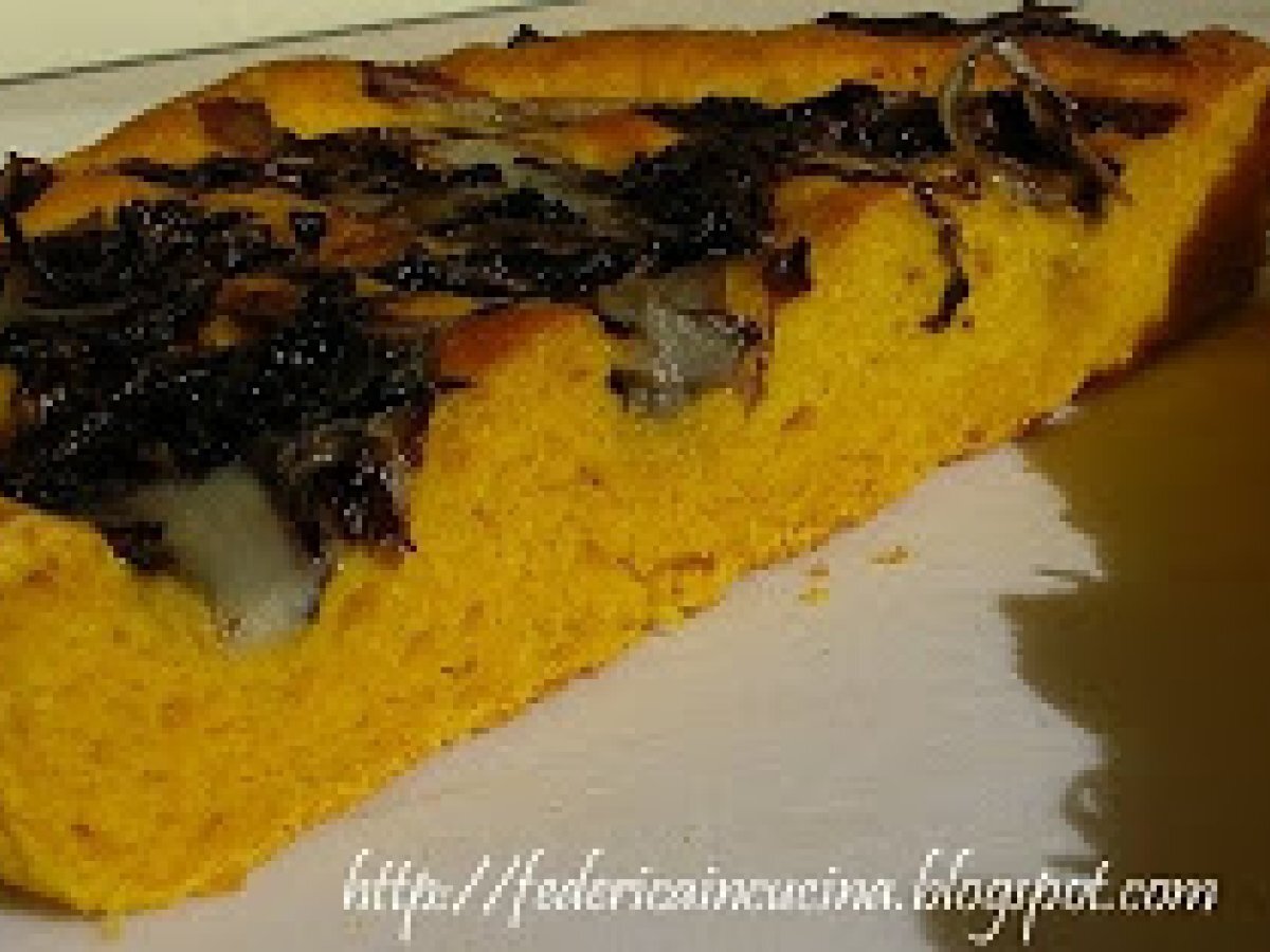 Focaccia con zucca e radicchio di Treviso - foto 2