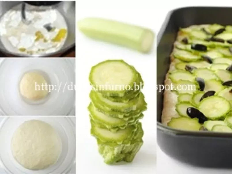 Focaccia con Zucchine e Olive Nere - foto 3