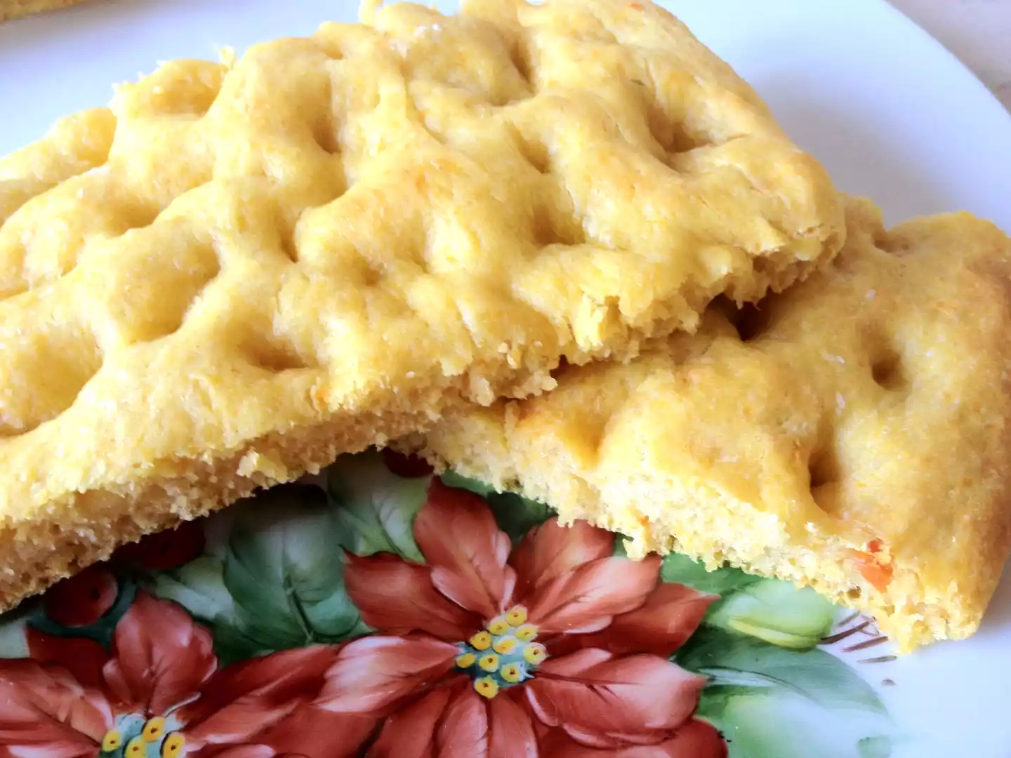 Focaccia di patate dolci
