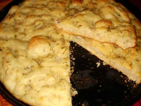 Focaccia Olio, Sale Marino & Rosmarino, foto 3