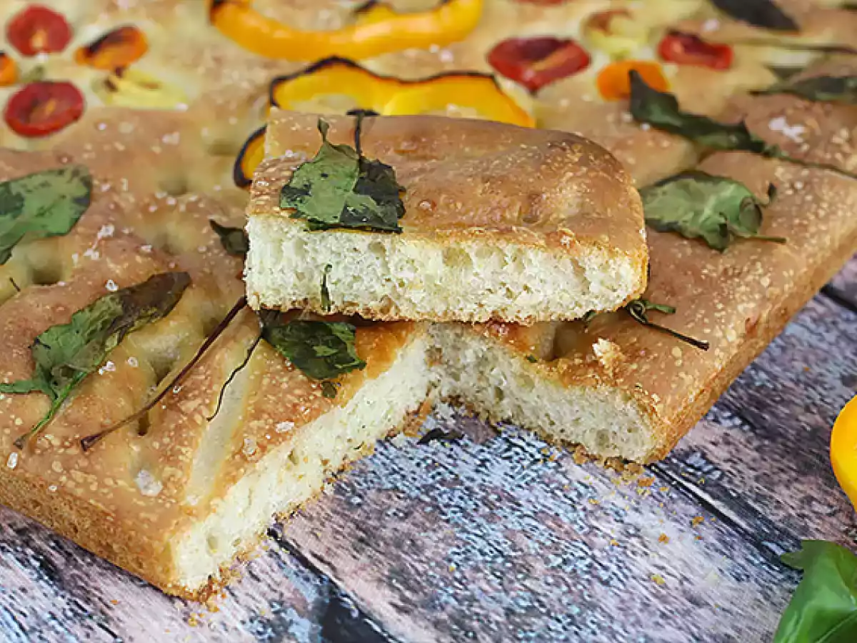 Focaccia primavera - ricetta facile - foto 5