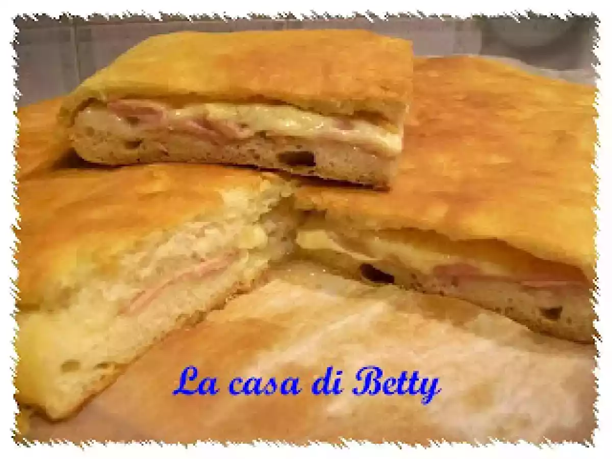 Focaccia Prosciutto Cotto e Formaggio