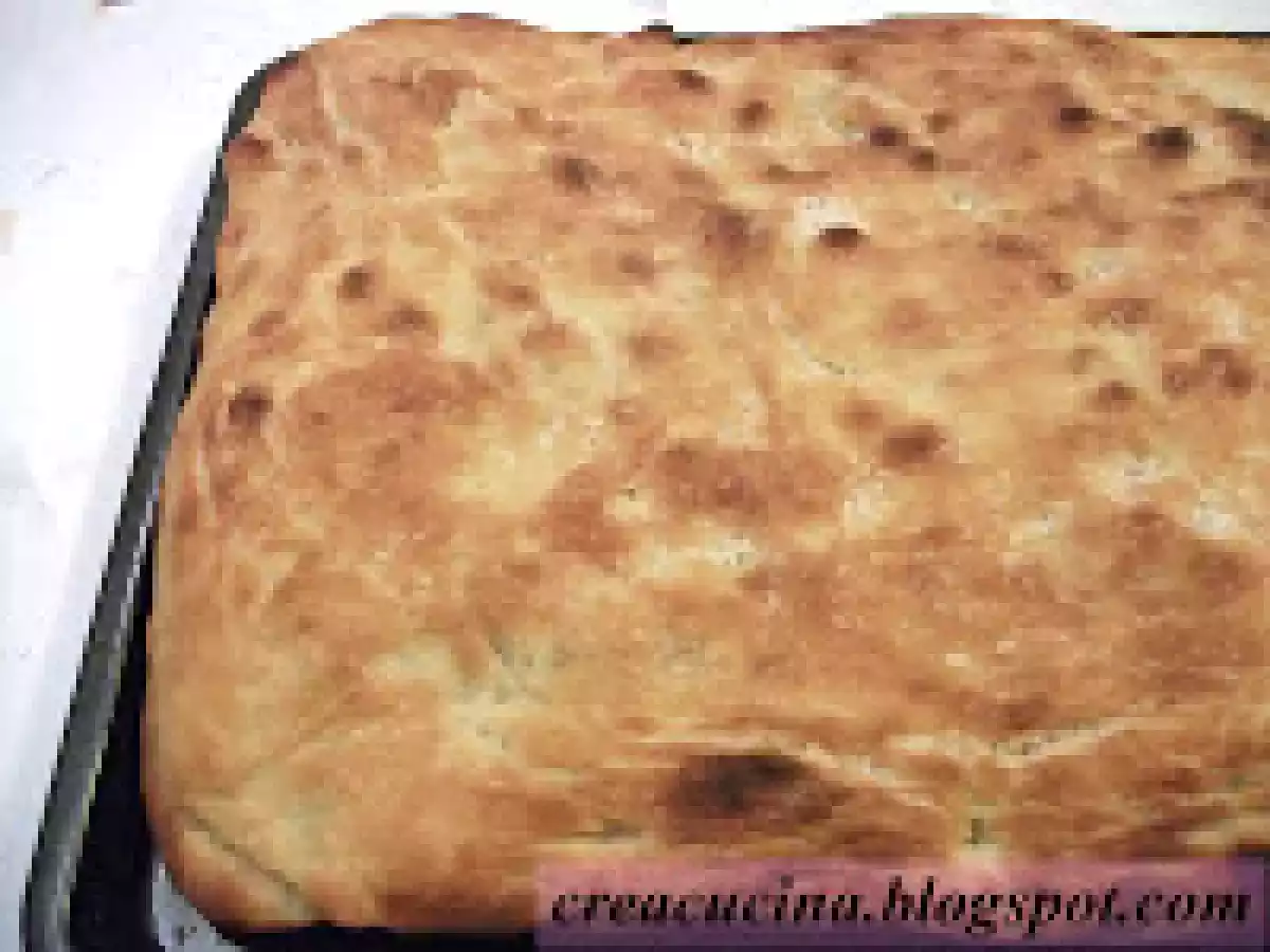 FOCACCIA RIPIENA CON CIME DI RAPA E MOZZARELLA - foto 2