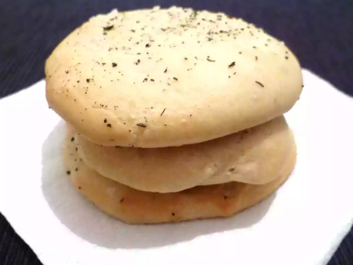 Focaccine alla farina di ceci