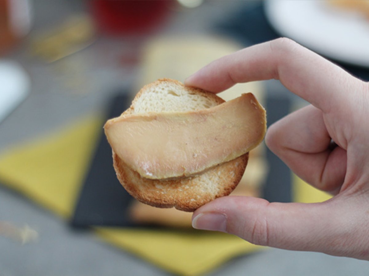 Foie gras cotto al sale, foto 4