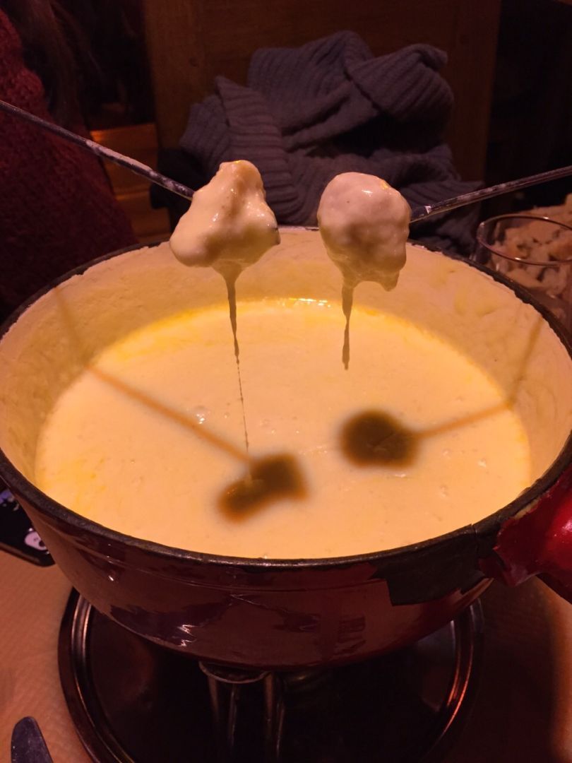 Tre fonduta di formaggio - Contorno Ricetta