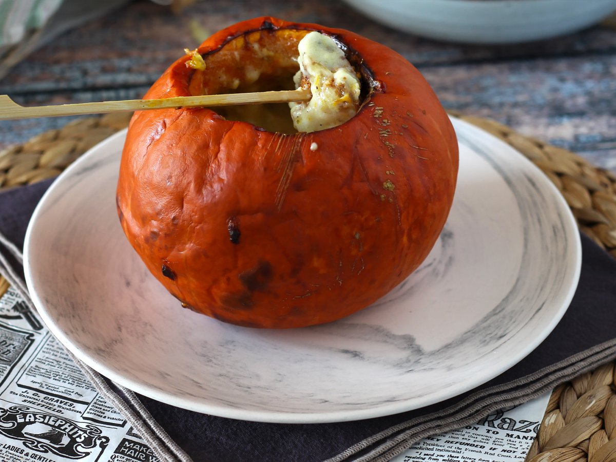 Fonduta nella zucca, la ricetta speciale per l'autunno! - foto 4