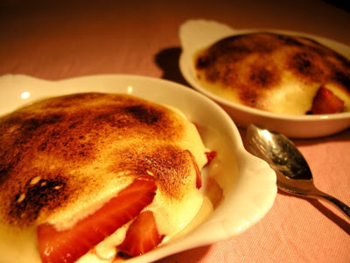 Fragole gratinate all'aceto balsamico