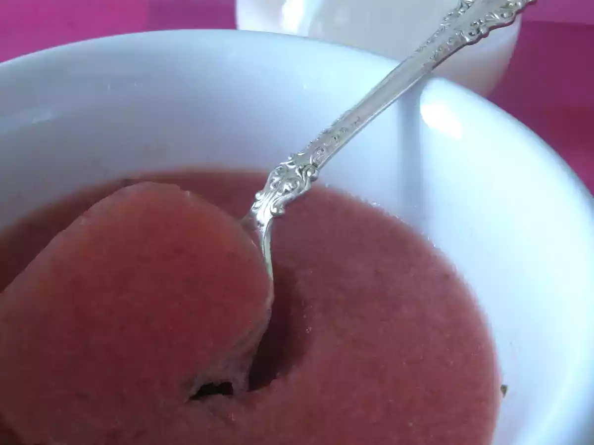 Fragole in latte di riso