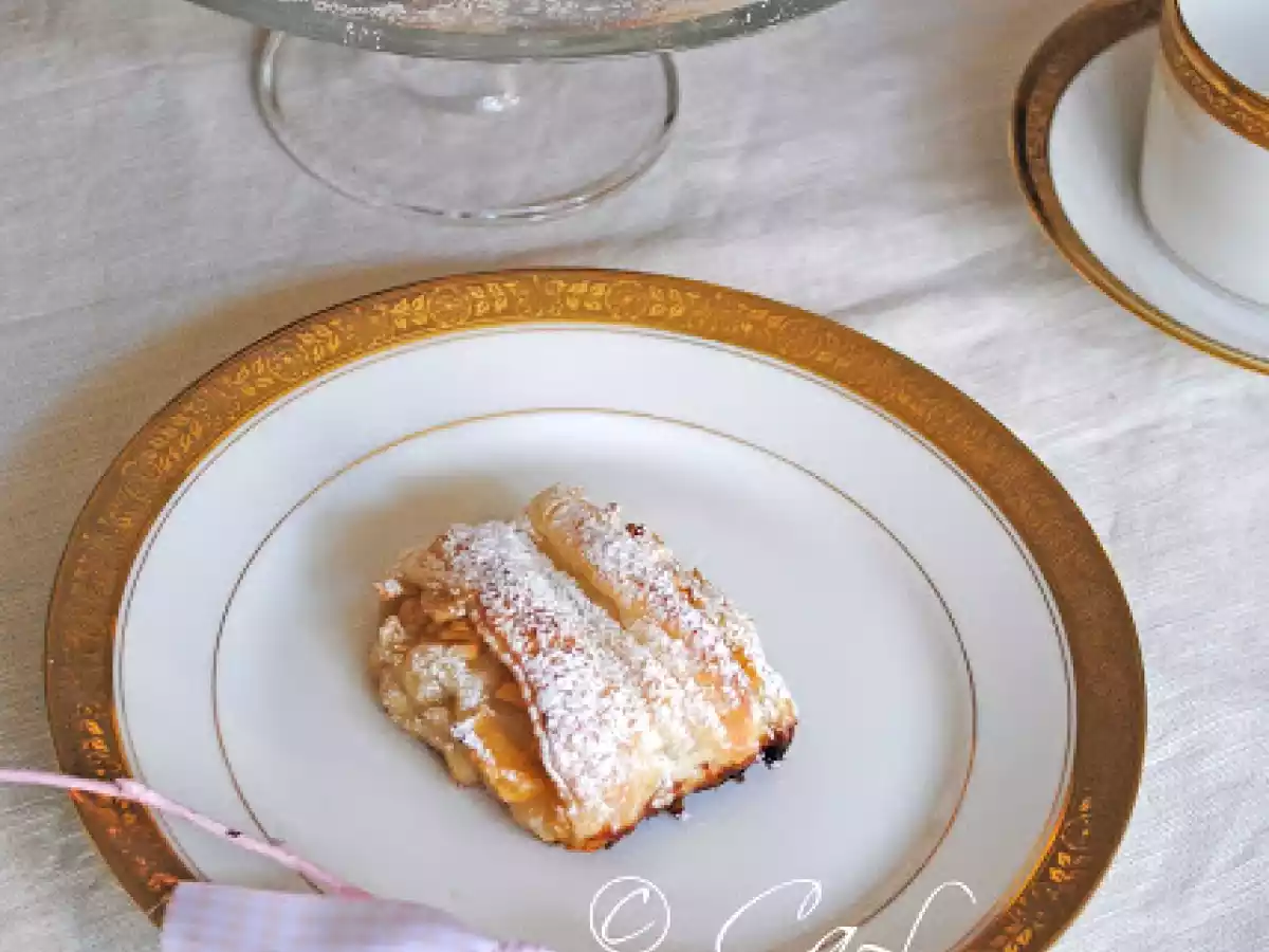 Franzbrötchen alla mela - Paninetti francesi alla moda di Amburgo