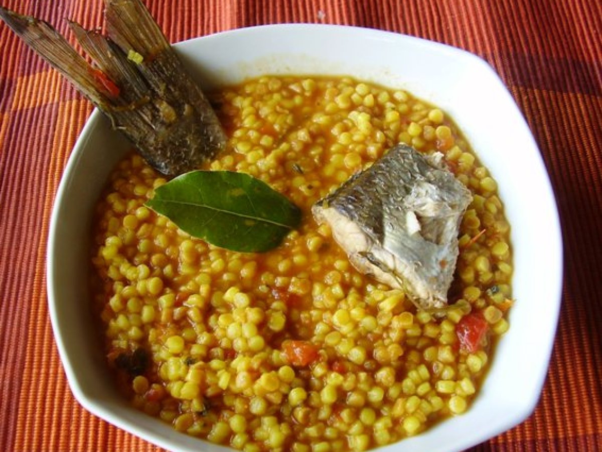 Fregula Sarda con Sughetto Piccante ai Muggini