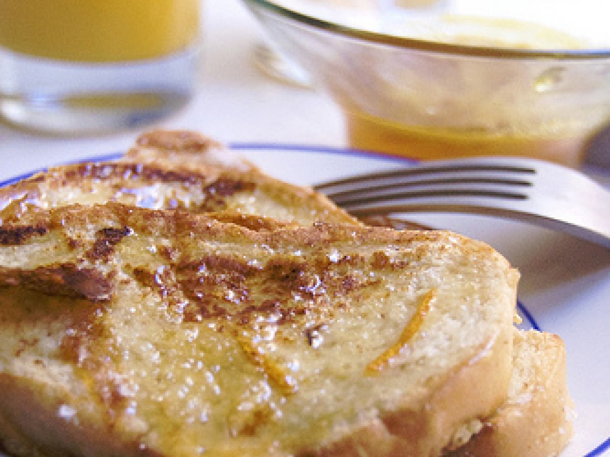 French toast all'arancia