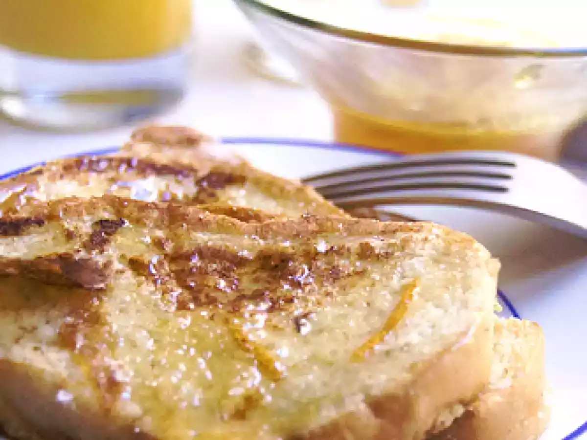 French toast all'arancia