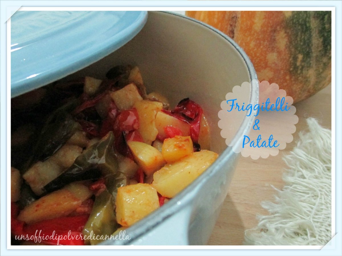 Friggitelli e patate in versione leggera