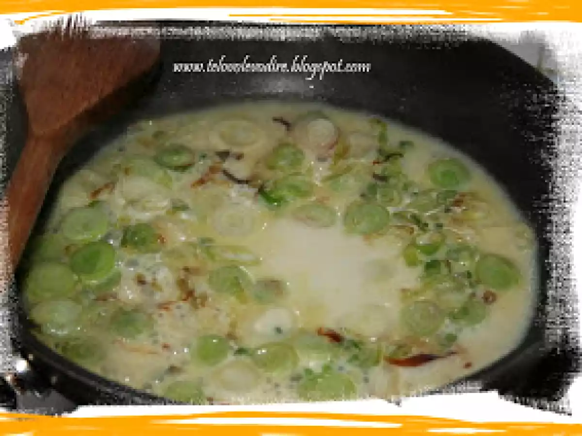 FRITTATA AL FORNO CON CIPOLLOTTO E SPINACI - foto 5