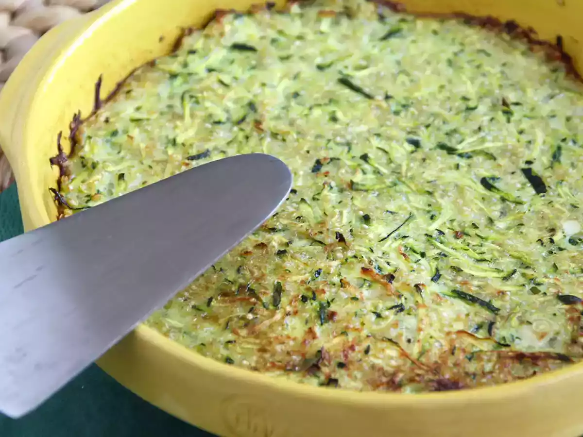 Frittata al forno con zucchine e quinoa - foto 2