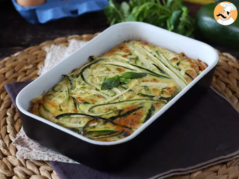 Frittata al forno con zucchine, la ricetta facile con un ingrediente speciale!, foto 1