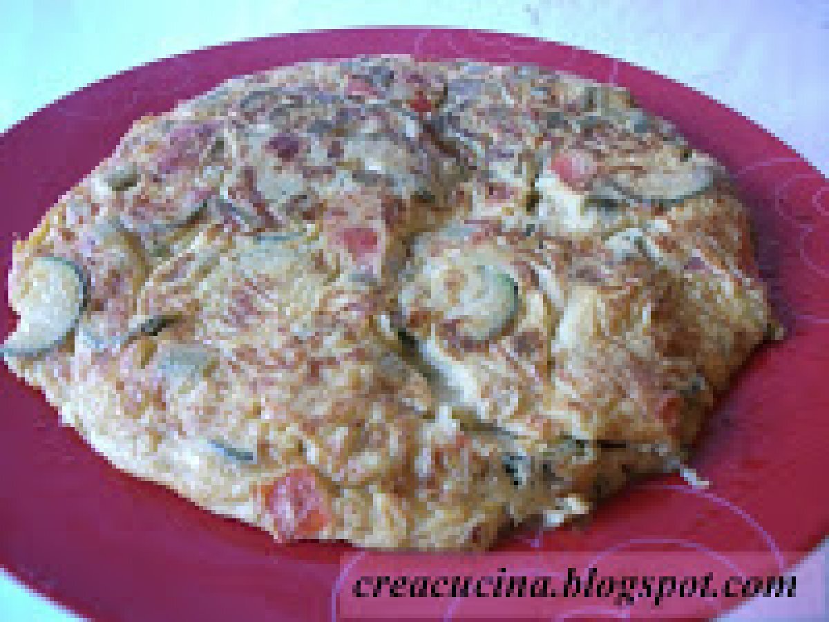 FRITTATA CON ASPARAGI E ZUCCHINE