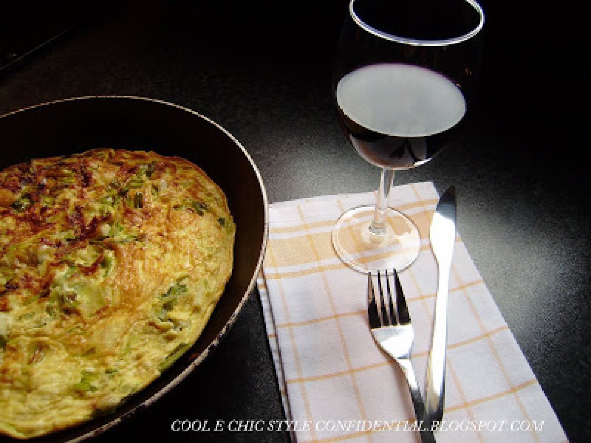 Frittata con i cipollotti - foto 2