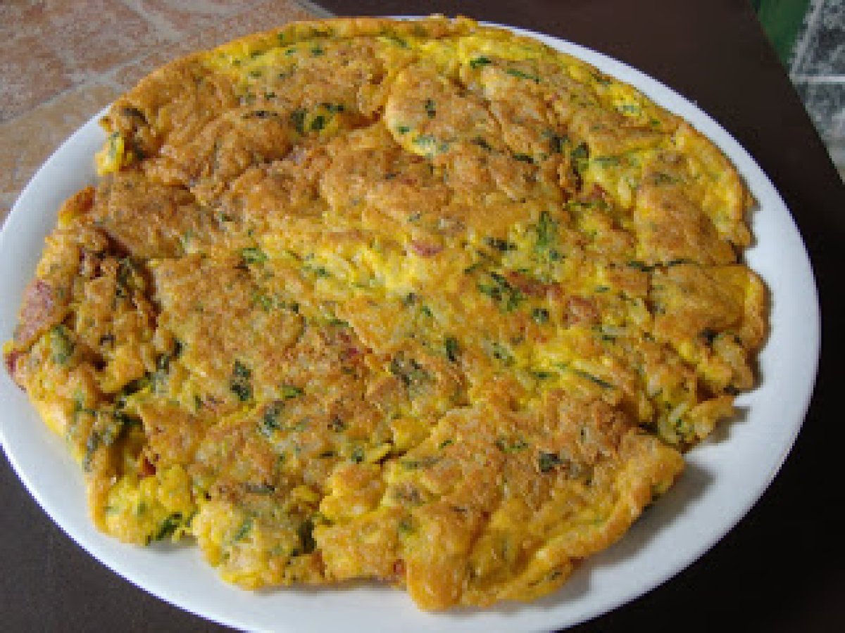 Frittata di asparagi e riso - foto 3