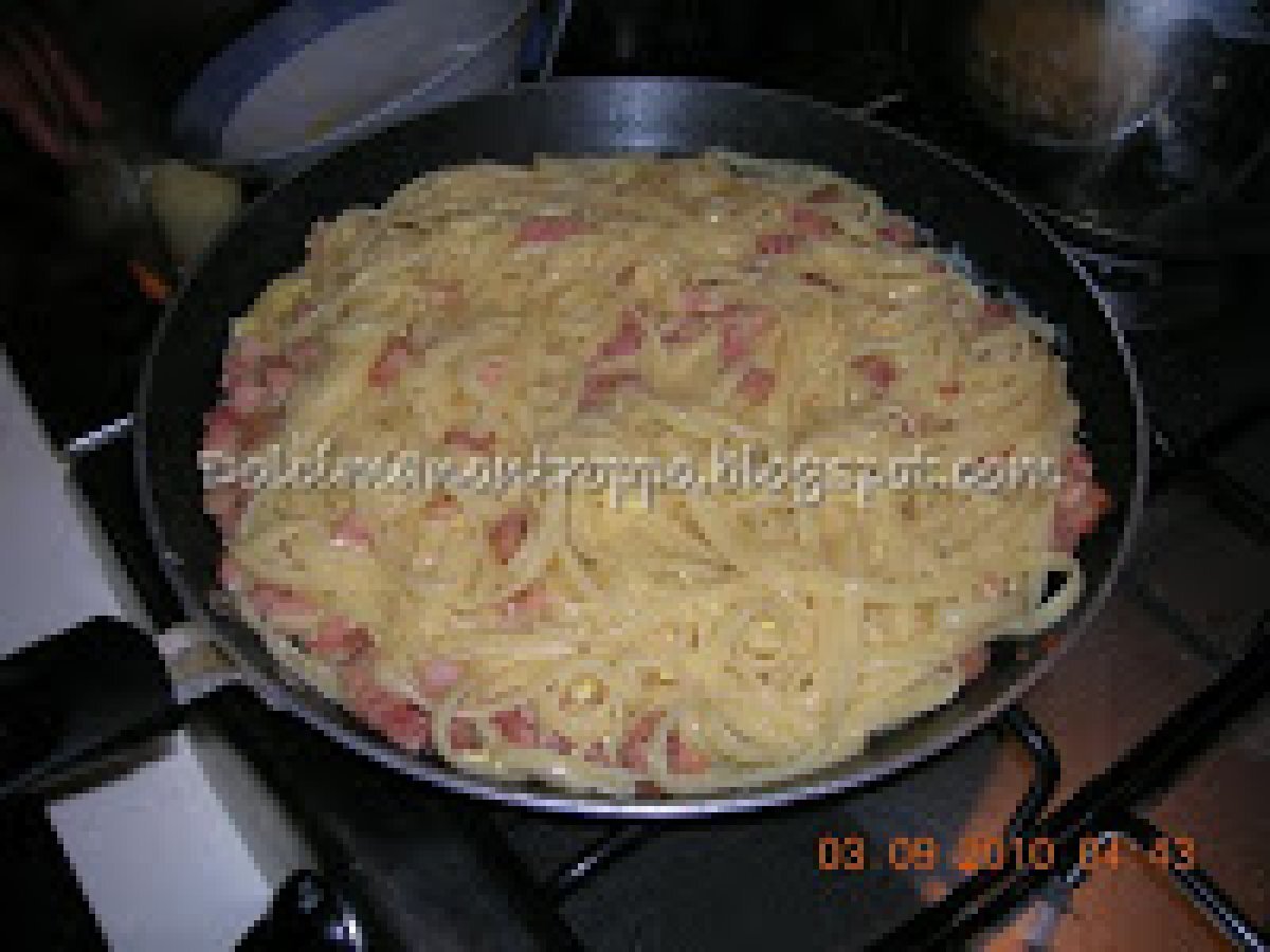 FRITTATA DI CARBONARA - foto 4