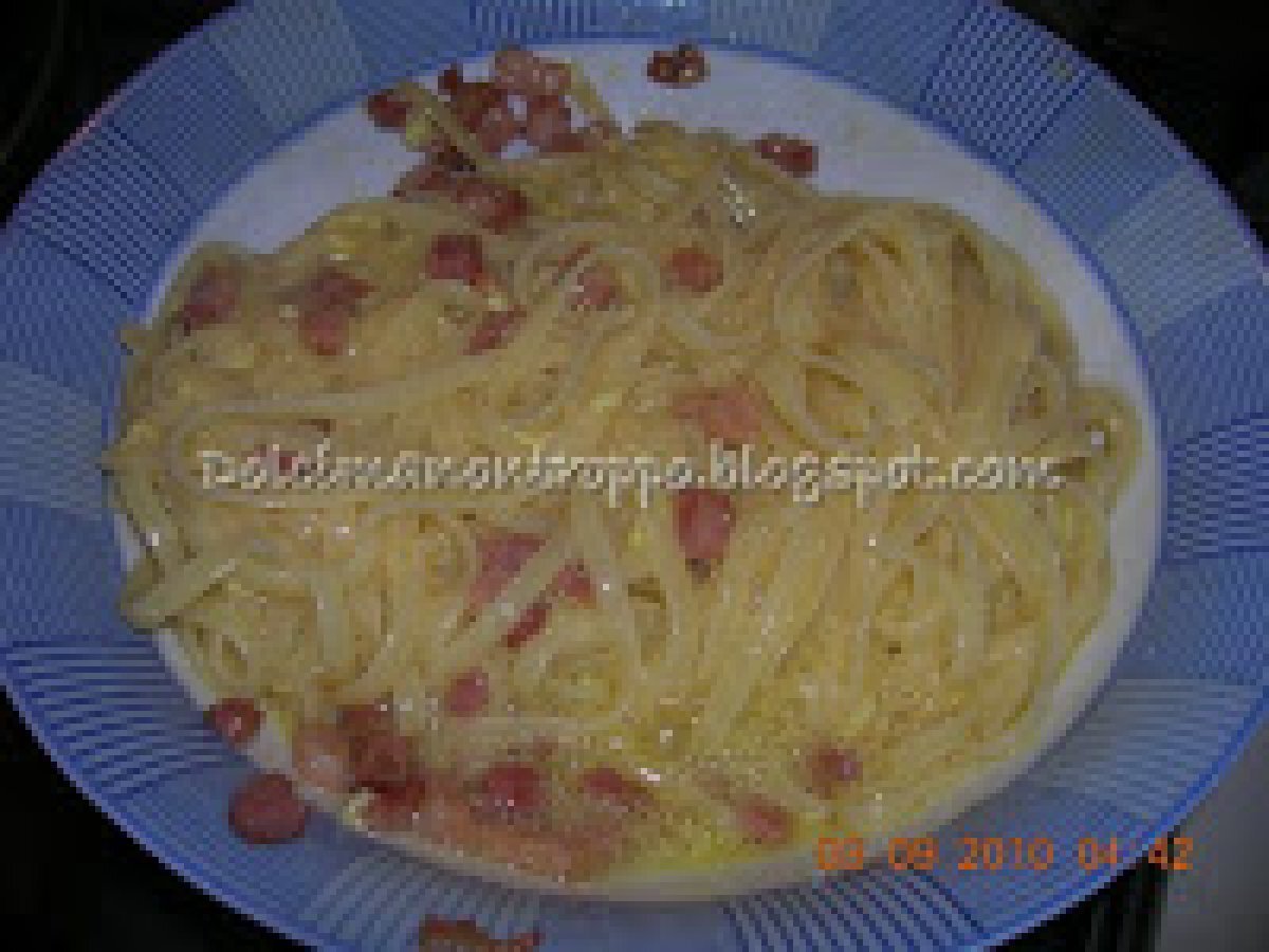 FRITTATA DI CARBONARA - foto 5