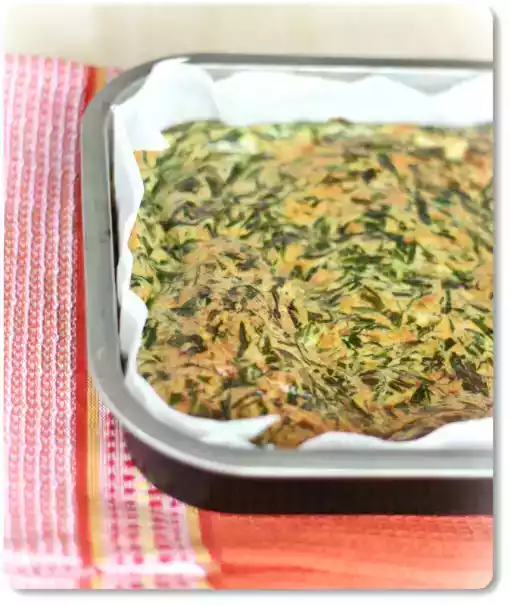 Frittata di carletti al forno