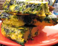 Frittata di spinaci