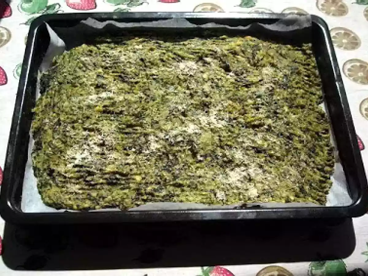 Frittata di spinaci al forno