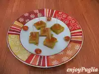 Frittata di uova a quadretti