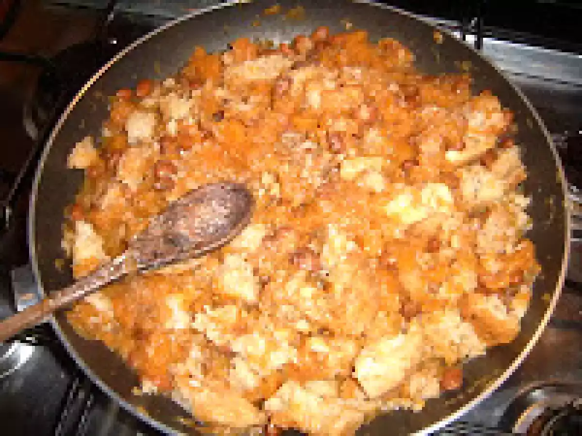 FRITTATA DI ZUCCA E BORLOTTI SENZA UOVA - foto 4