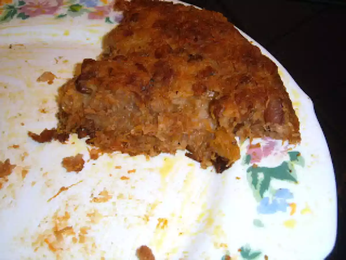 FRITTATA DI ZUCCA E BORLOTTI SENZA UOVA - foto 7