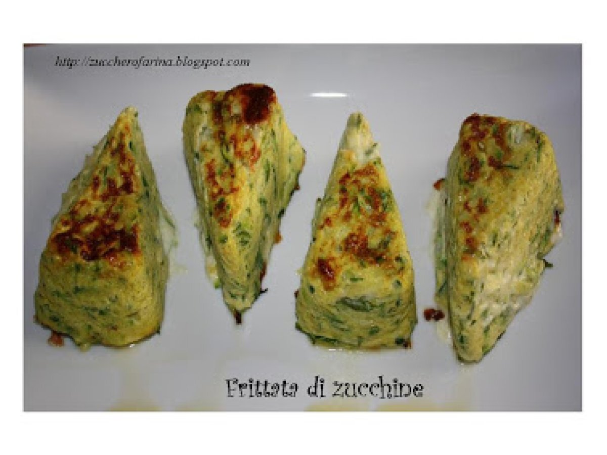 Frittata di zucchine monoporzione
