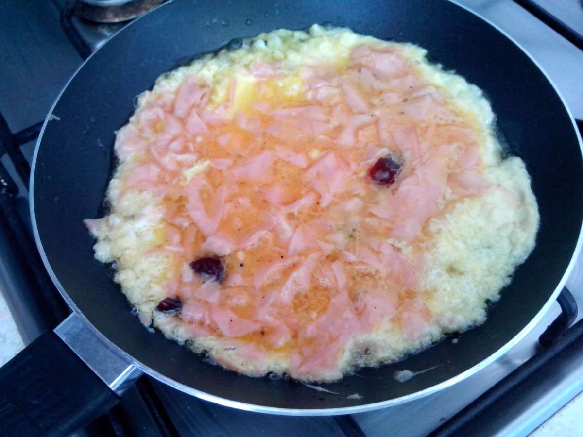 Frittata piccante con mortadella, Ricetta Petitchef