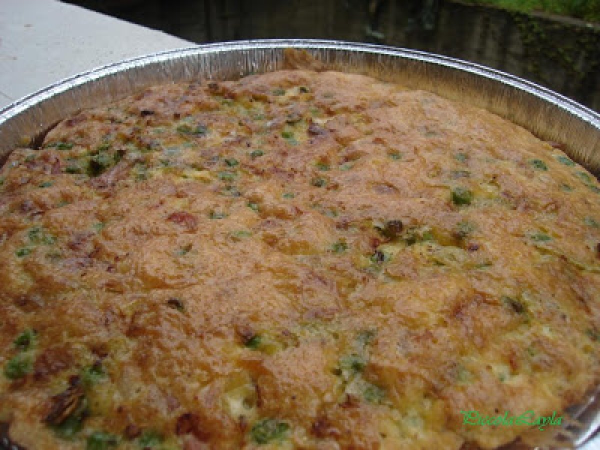 Frittata Piselli e Pancetta - foto 2