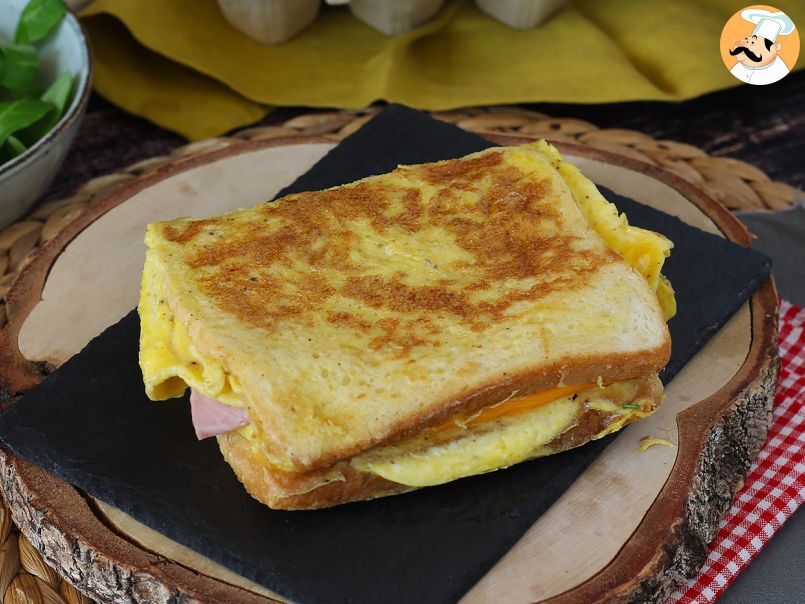 Frittata Sandwich (Egg sandwich hack) - foto 2