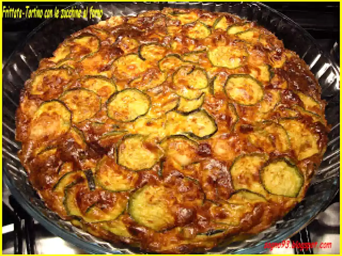 Frittata, tortino di zucchine al forno - foto 2