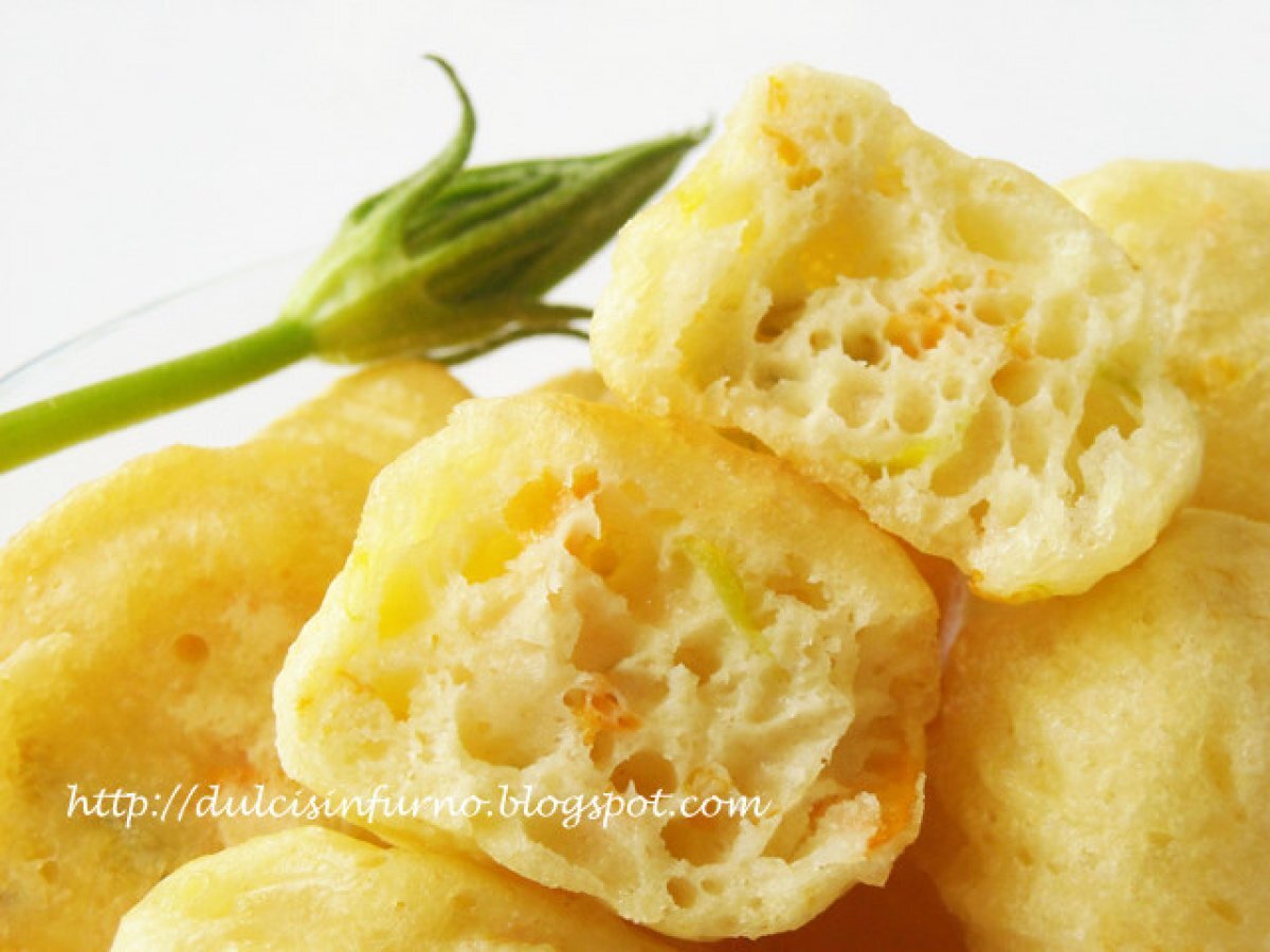 Frittelle ai Fiori di Zucca Rapide