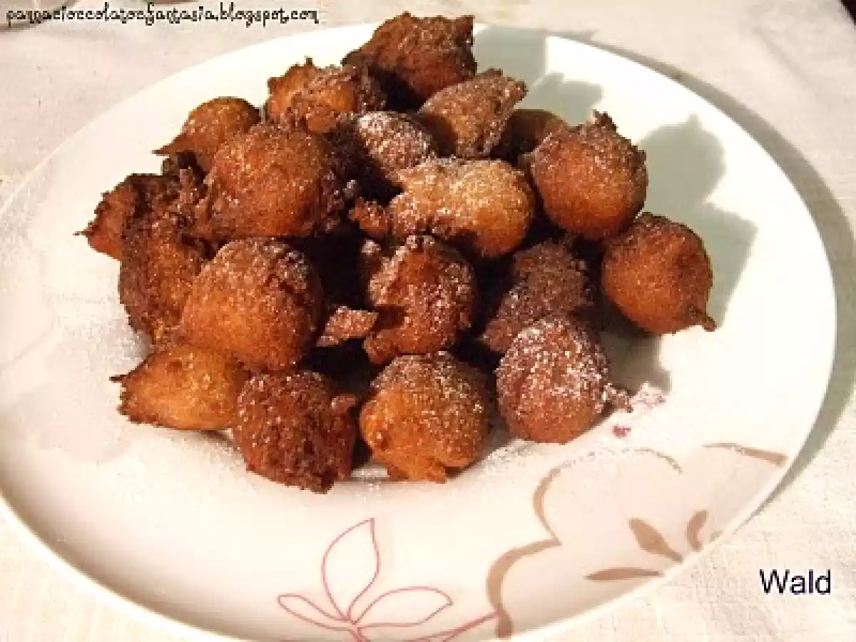 Frittelle di castagne e mele