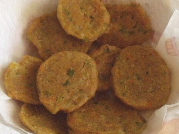 Frittelle di fiori di zucca con farina integrale