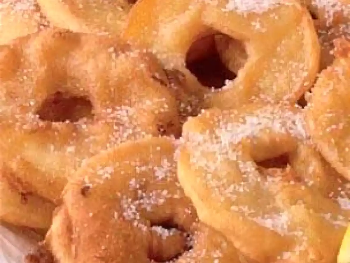 Frittelle di mele al Grand Marnier