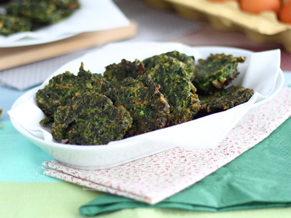 Frittelle di spinaci Frittelle di spinaci