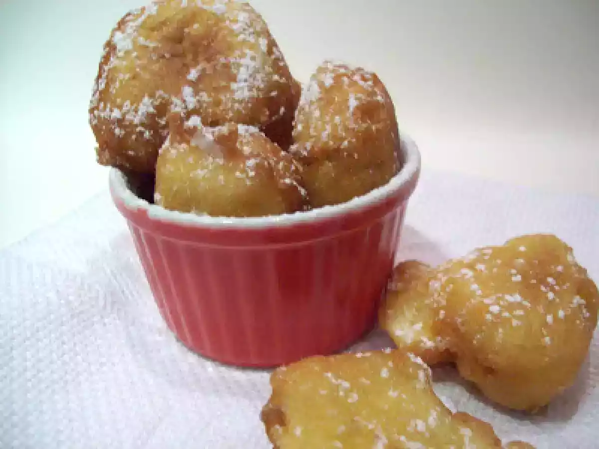 Frittelle dolci con fiori di zucchine - foto 2