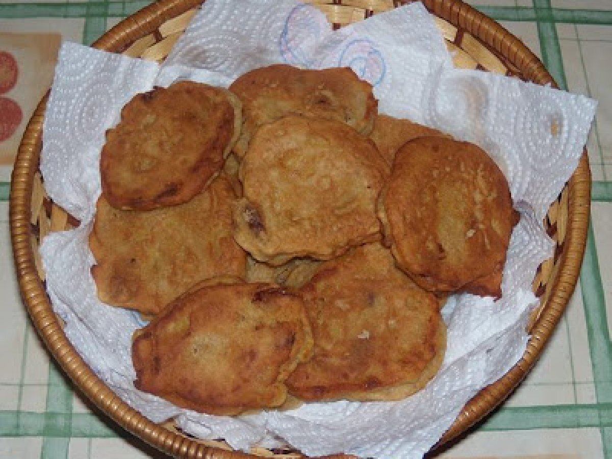 Frittelle mele e uvetta - foto 2