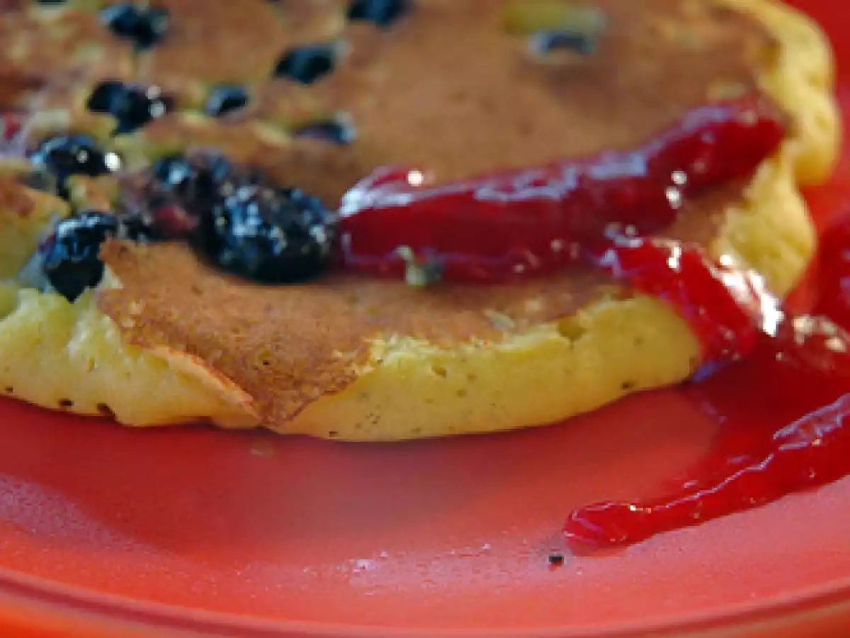 FRUIT PANCAKES!!! AVERE LA FRUTTA DENTRO... - foto 2