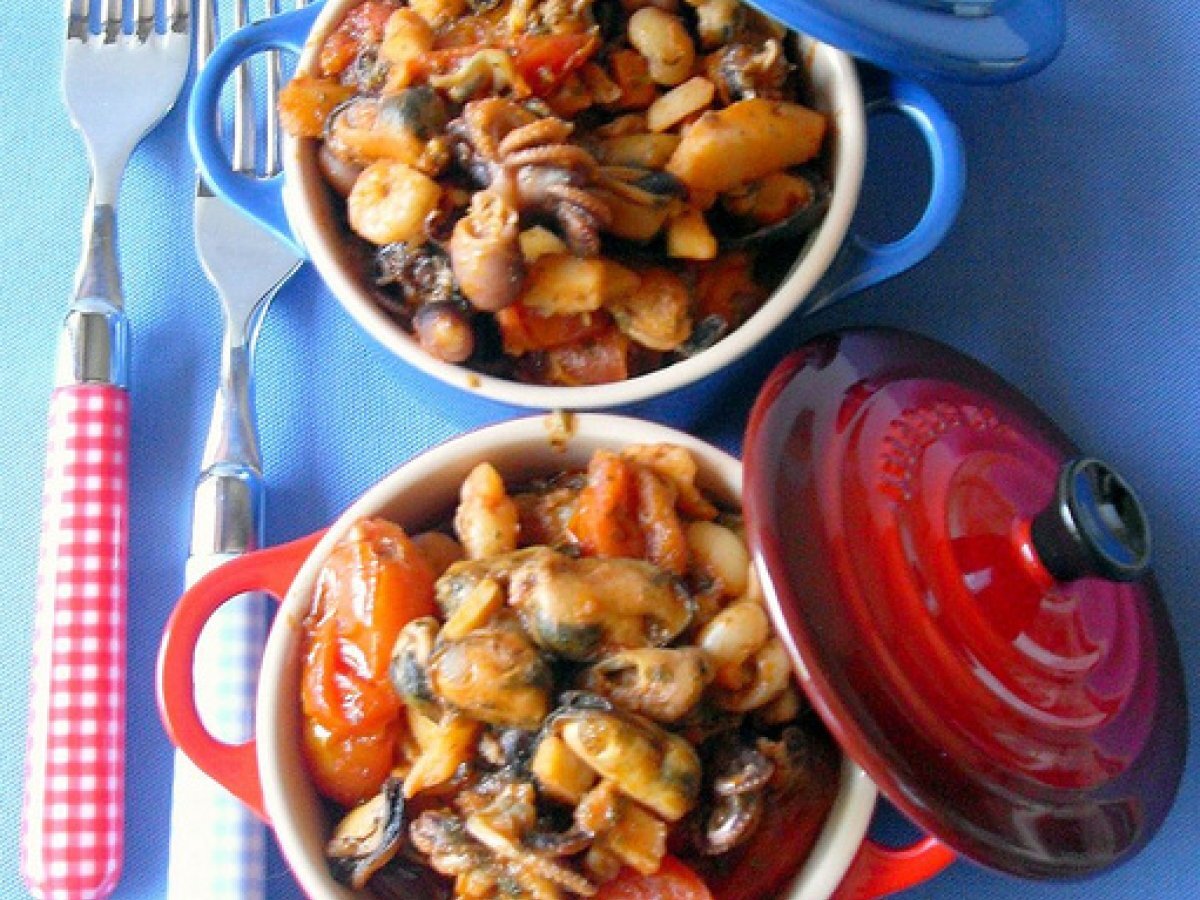 Frutti di mare in guazzetto